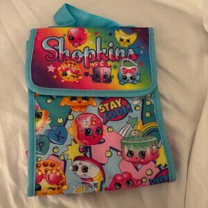Shopkins Colorful Insulated Lunch Bag Top Handle NWOT